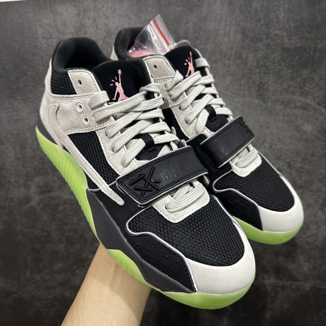 【LW纯原】Travis Scott x Air Jordan Jumpman Jack TR TS联名款 倒钩 复古文化篮球鞋 IH7971-001 原鞋原档案数据 原厂皮料打造 平台外贸 高端零售专供品质 整体鞋身棕色部位采用台湾隆长棉麻布料 配件鞋盒完全同步原厂 整体版型质感 用料细节都绝不含糊 尺码:36-48.5-选品中心