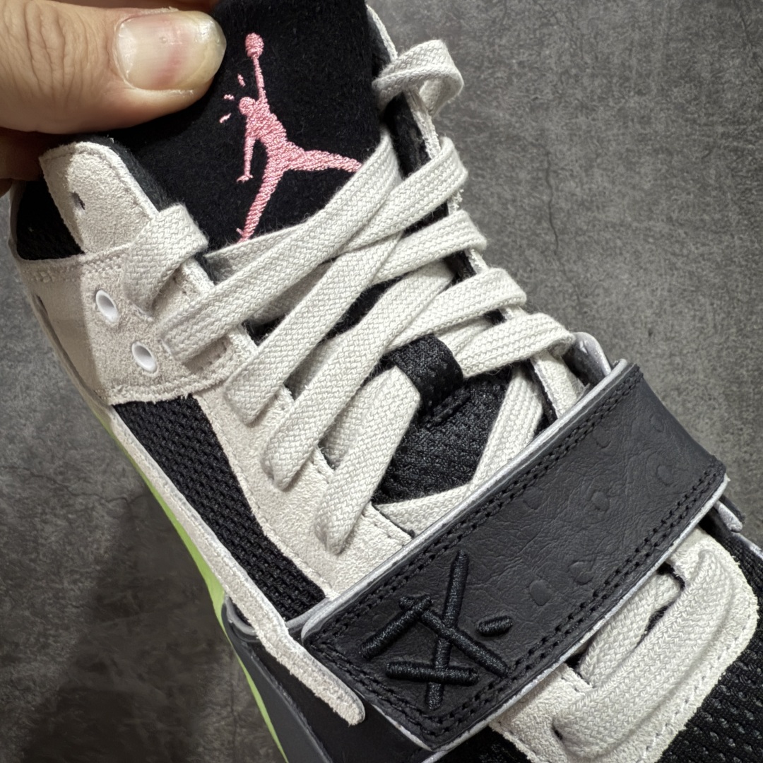 图片[5]-【LW纯原】Travis Scott x Air Jordan Jumpman Jack TR TS联名款 倒钩 复古文化篮球鞋 IH7971-001 原鞋原档案数据 原厂皮料打造 平台外贸 高端零售专供品质 整体鞋身棕色部位采用台湾隆长棉麻布料 配件鞋盒完全同步原厂 整体版型质感 用料细节都绝不含糊 尺码：36-48.5-选品中心