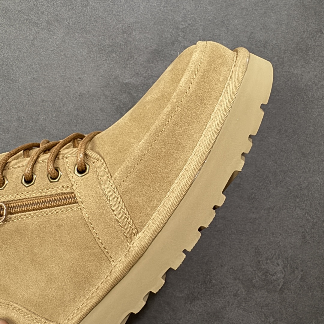 图片[5]-【SP顶级版】UGG TASMAN 秋冬羊毛一体雪地靴 W/1163095 原代工厂隆丰A级真羊毛皮一体完全遵循正平正品，精选A级羊皮毛一体材质，内里毛绒如云朵般包裹双脚，白带恒温属性一寒锁温抗冻，股季透气排湿，让双脚时刻处于干爽舒适的状态，轻量化设计搭配柔韧鞋底，每一步都似踩在软垫上，再加上贴合足型的弧度与足跟支撑，无论是居家休憩,外出通勤还是日常跑腿，全天行走也无负担。 从经典高筒靴到简约拖鞋，从基础中性色到潮流设计，既能与牛仔裤、卫衣打造随性日常，也能搭配裙子、男女同款更能轻松适配情侣穿搭。 优质羊皮毛天生耐磨损，搭配扎实工艺与防水科技加持，能抵御日常磨损与雨雪侵袭。一双穿数年仍能保持柔软质感💪🏻 尺码：39-45-选品中心