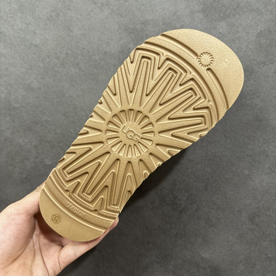 图片[9]-【代购版】UGG秋冬最新款OB938系列法式羊毛刺绣毛毛拖雪地靴 采用隆丰A级澳洲进口羊皮毛一体 品牌代工厂生产线 完全遵循ZP工艺流程 代工厂原厂版师 秉承无原鞋不开发 注重每一处细节 市面最正确版 发泡大底：轻便/耐用/柔韧 Sise：35 36 37 38 39 40-选品中心