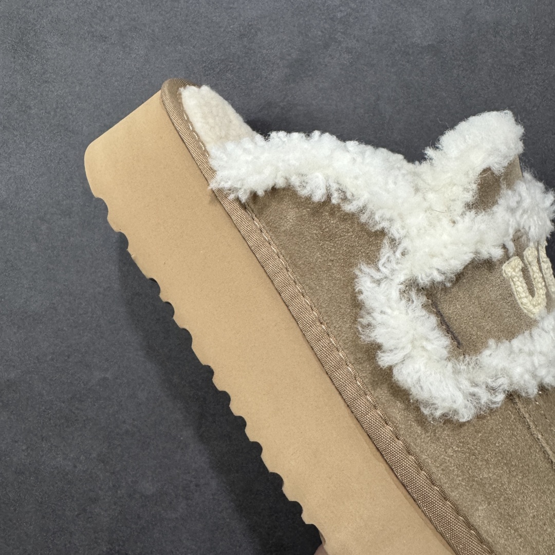 图片[6]-【代购版】UGG秋冬最新款OB938系列法式羊毛刺绣毛毛拖雪地靴 采用隆丰A级澳洲进口羊皮毛一体 品牌代工厂生产线 完全遵循ZP工艺流程 代工厂原厂版师 秉承无原鞋不开发 注重每一处细节 市面最正确版 发泡大底：轻便/耐用/柔韧 Sise：35 36 37 38 39 40-选品中心