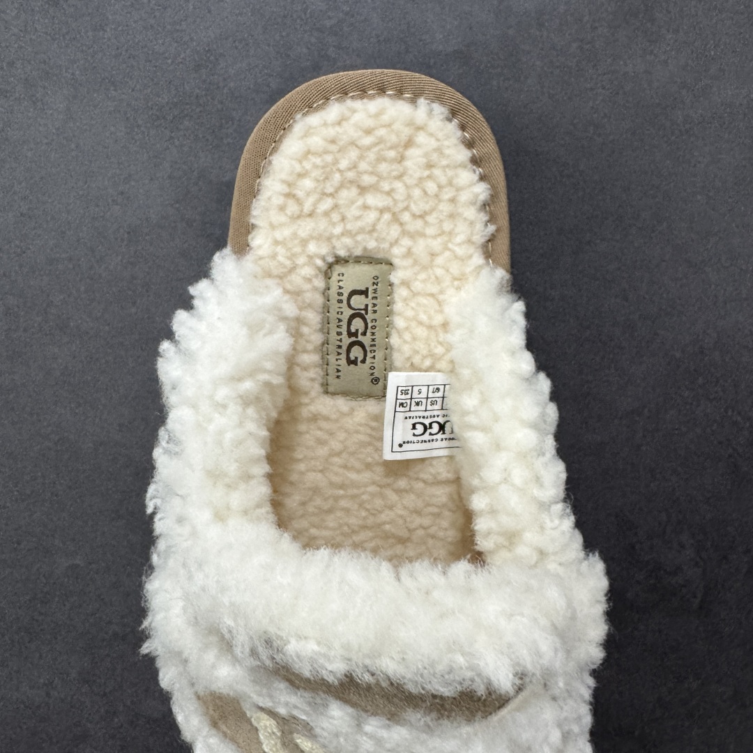 图片[7]-【代购版】UGG秋冬最新款OB938系列法式羊毛刺绣毛毛拖雪地靴 采用隆丰A级澳洲进口羊皮毛一体 品牌代工厂生产线 完全遵循ZP工艺流程 代工厂原厂版师 秉承无原鞋不开发 注重每一处细节 市面最正确版 发泡大底：轻便/耐用/柔韧 Sise：35 36 37 38 39 40-选品中心