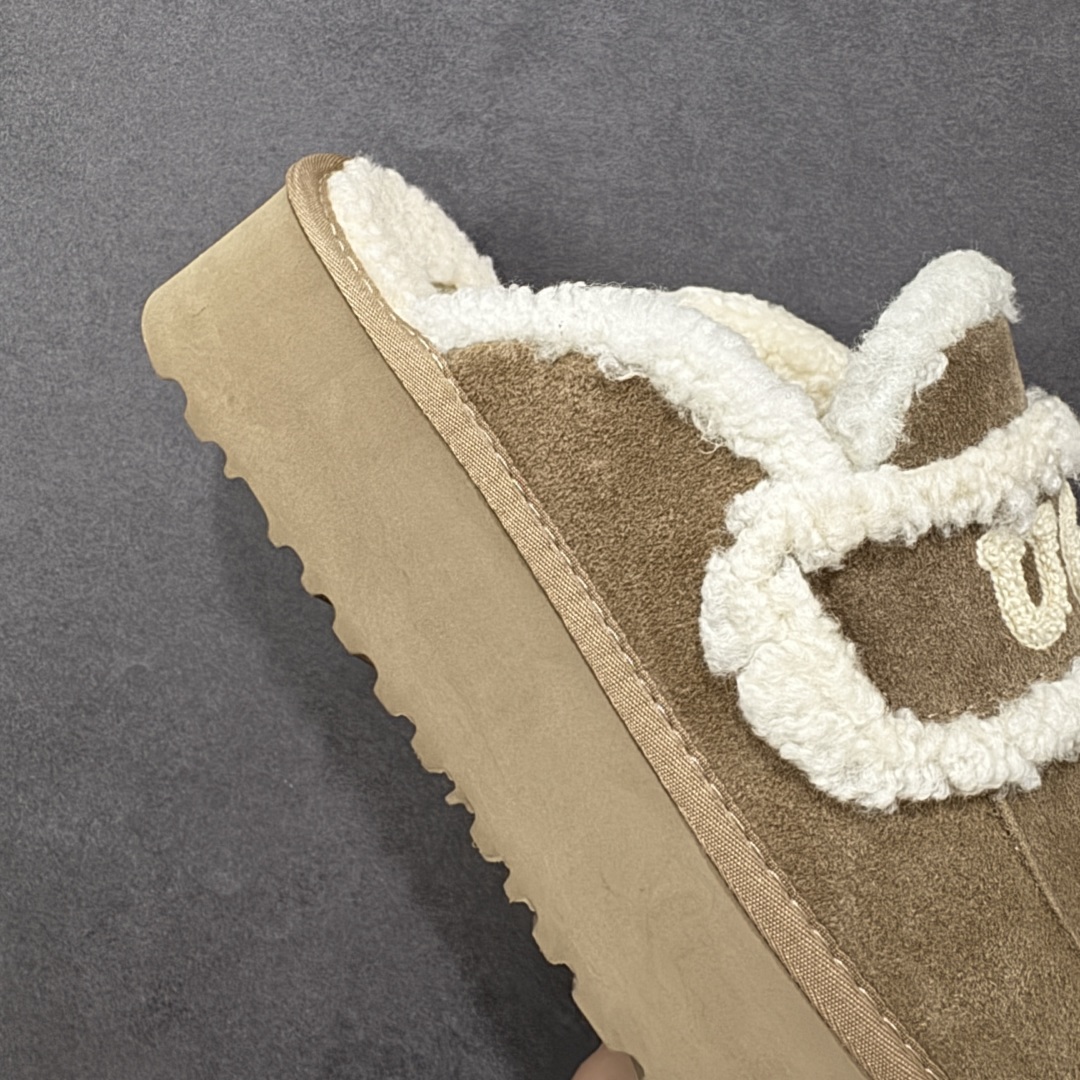 图片[6]-【代购版】UGG秋冬最新款OB938系列法式羊毛刺绣毛毛拖雪地靴 采用隆丰A级澳洲进口羊皮毛一体 品牌代工厂生产线 完全遵循ZP工艺流程 代工厂原厂版师 秉承无原鞋不开发 注重每一处细节 市面最正确版 发泡大底：轻便/耐用/柔韧 Sise：35 36 37 38 39 40-选品中心