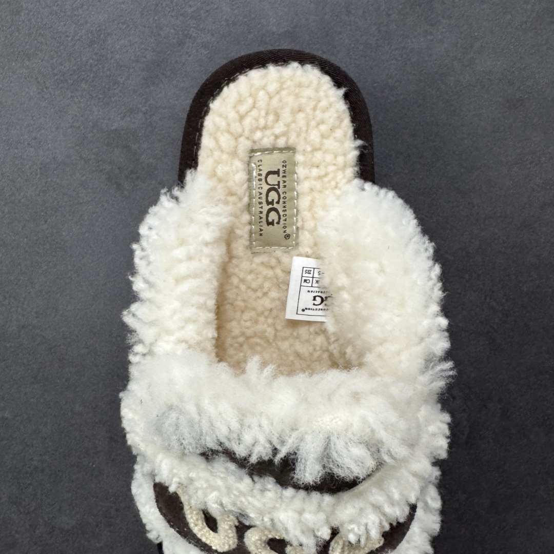 图片[7]-【代购版】UGG秋冬最新款OB938系列法式羊毛刺绣毛毛拖雪地靴 采用隆丰A级澳洲进口羊皮毛一体 品牌代工厂生产线 完全遵循ZP工艺流程 代工厂原厂版师 秉承无原鞋不开发 注重每一处细节 市面最正确版 发泡大底：轻便/耐用/柔韧 Sise：35 36 37 38 39 40-选品中心