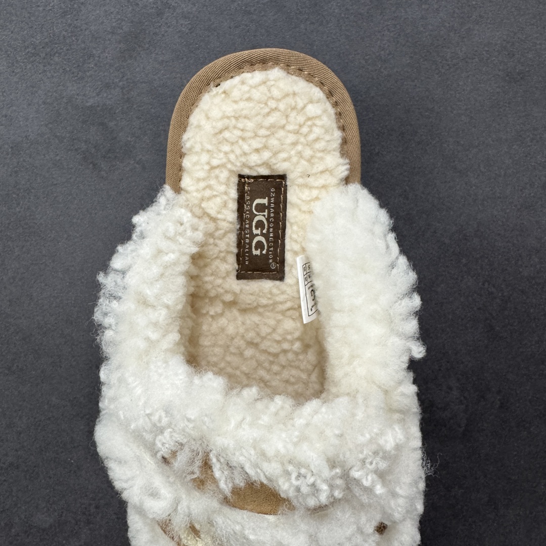 图片[7]-【代购版】UGG秋冬最新款OB938系列法式羊毛刺绣毛毛拖雪地靴 采用隆丰A级澳洲进口羊皮毛一体 品牌代工厂生产线 完全遵循ZP工艺流程 代工厂原厂版师 秉承无原鞋不开发 注重每一处细节 市面最正确版 发泡大底：轻便/耐用/柔韧 Sise：35 36 37 38 39 40-选品中心