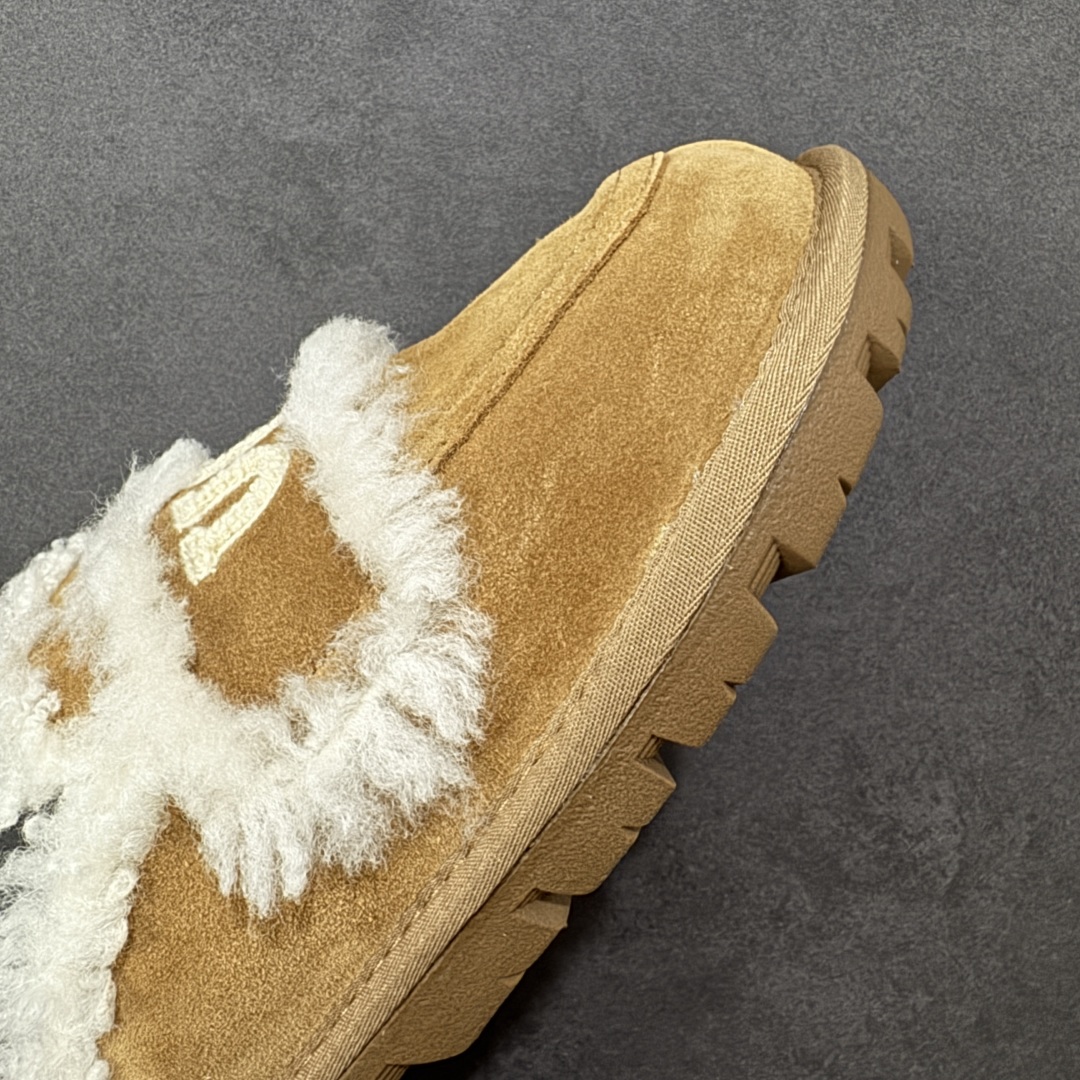 图片[5]-【代购版】UGG秋冬最新款OB938系列法式羊毛刺绣毛毛拖雪地靴 采用隆丰A级澳洲进口羊皮毛一体 品牌代工厂生产线 完全遵循ZP工艺流程 代工厂原厂版师 秉承无原鞋不开发 注重每一处细节 市面最正确版 发泡大底：轻便/耐用/柔韧 Sise：35 36 37 38 39 40-选品中心