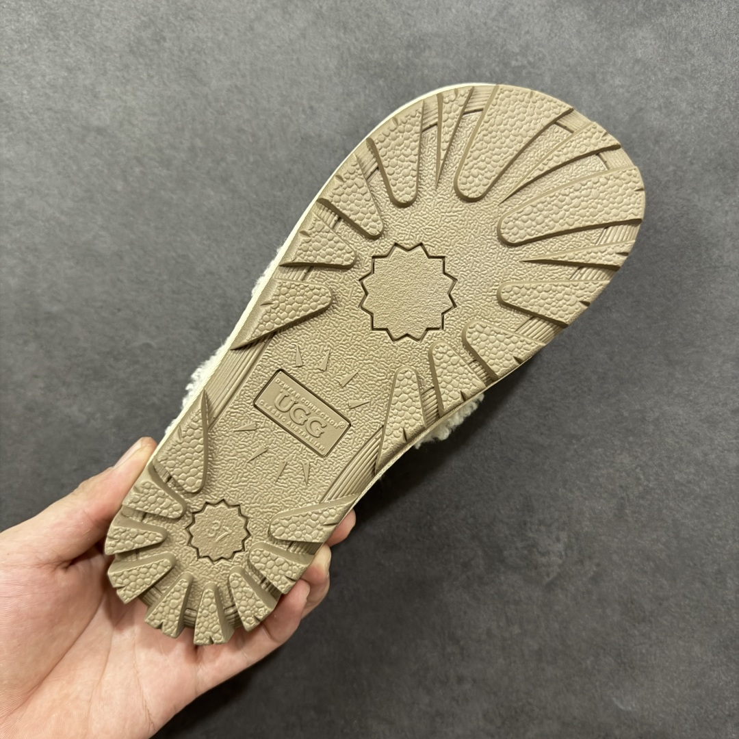 图片[9]-【代购版】UGG秋冬最新款OB938系列法式羊毛刺绣毛毛拖雪地靴 采用隆丰A级澳洲进口羊皮毛一体 品牌代工厂生产线 完全遵循ZP工艺流程 代工厂原厂版师 秉承无原鞋不开发 注重每一处细节 市面最正确版 发泡大底：轻便/耐用/柔韧 Sise：35 36 37 38 39 40-选品中心