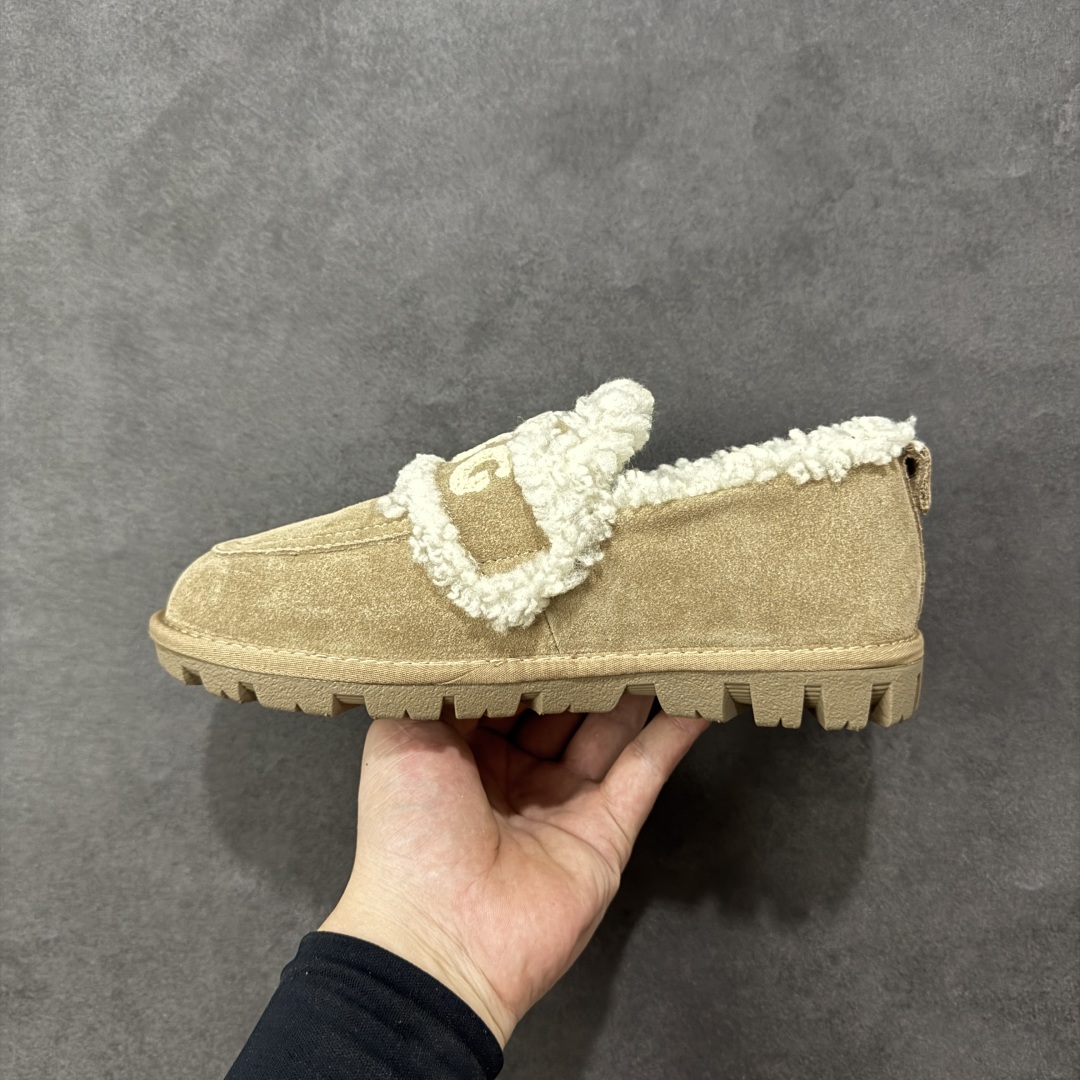 图片[2]-【代购版】UGG秋冬最新款OB938系列法式羊毛刺绣毛毛拖雪地靴 采用隆丰A级澳洲进口羊皮毛一体 品牌代工厂生产线 完全遵循ZP工艺流程 代工厂原厂版师 秉承无原鞋不开发 注重每一处细节 市面最正确版 发泡大底：轻便/耐用/柔韧 Sise：35 36 37 38 39 40-选品中心