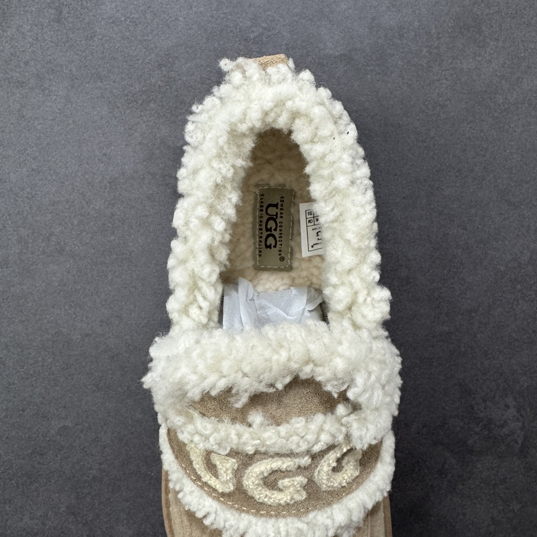 图片[7]-【代购版】UGG秋冬最新款OB938系列法式羊毛刺绣毛毛拖雪地靴 采用隆丰A级澳洲进口羊皮毛一体 品牌代工厂生产线 完全遵循ZP工艺流程 代工厂原厂版师 秉承无原鞋不开发 注重每一处细节 市面最正确版 发泡大底：轻便/耐用/柔韧 Sise：35 36 37 38 39 40-选品中心