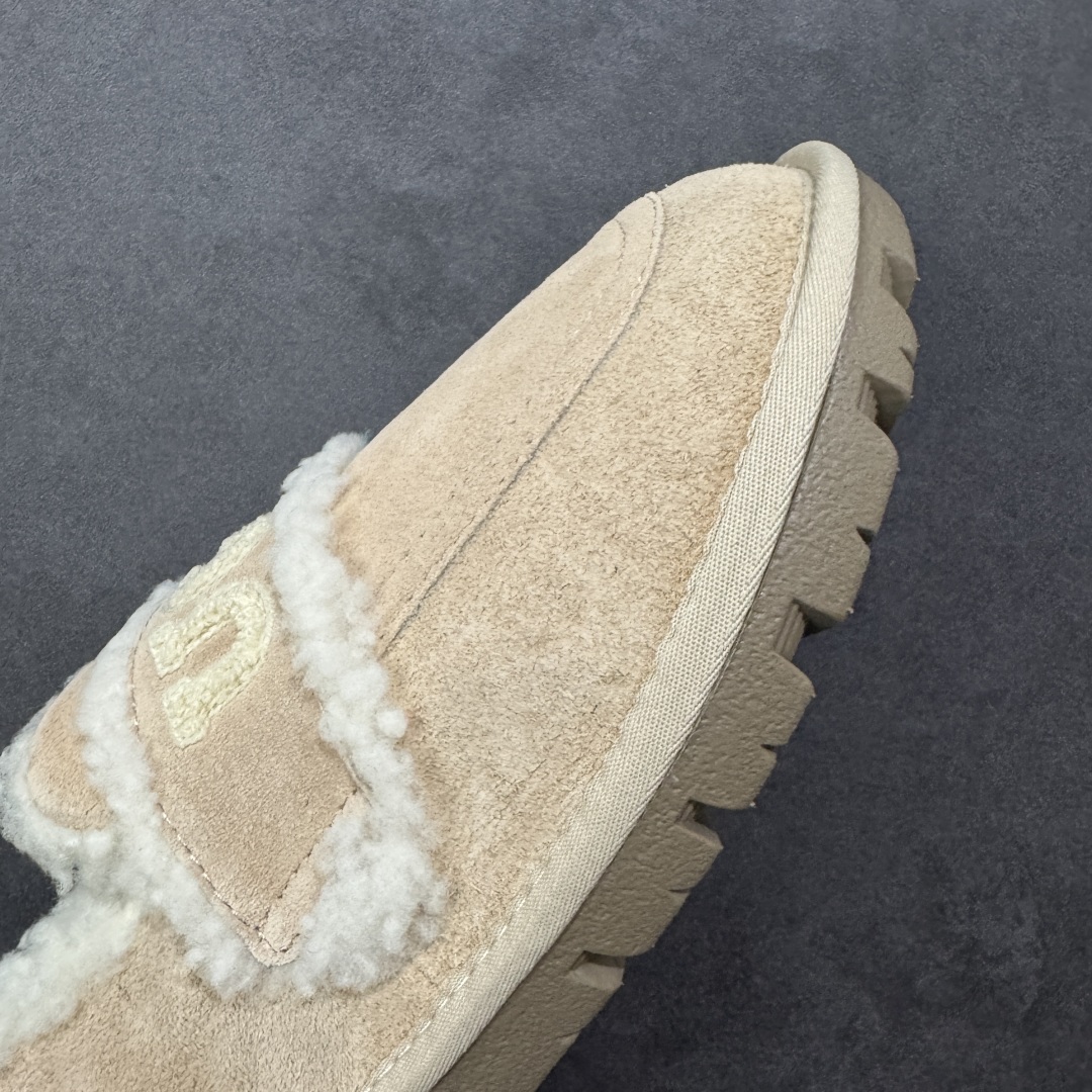 图片[5]-【代购版】UGG秋冬最新款OB938系列法式羊毛刺绣毛毛拖雪地靴 采用隆丰A级澳洲进口羊皮毛一体 品牌代工厂生产线 完全遵循ZP工艺流程 代工厂原厂版师 秉承无原鞋不开发 注重每一处细节 市面最正确版 发泡大底：轻便/耐用/柔韧 Sise：35 36 37 38 39 40-选品中心