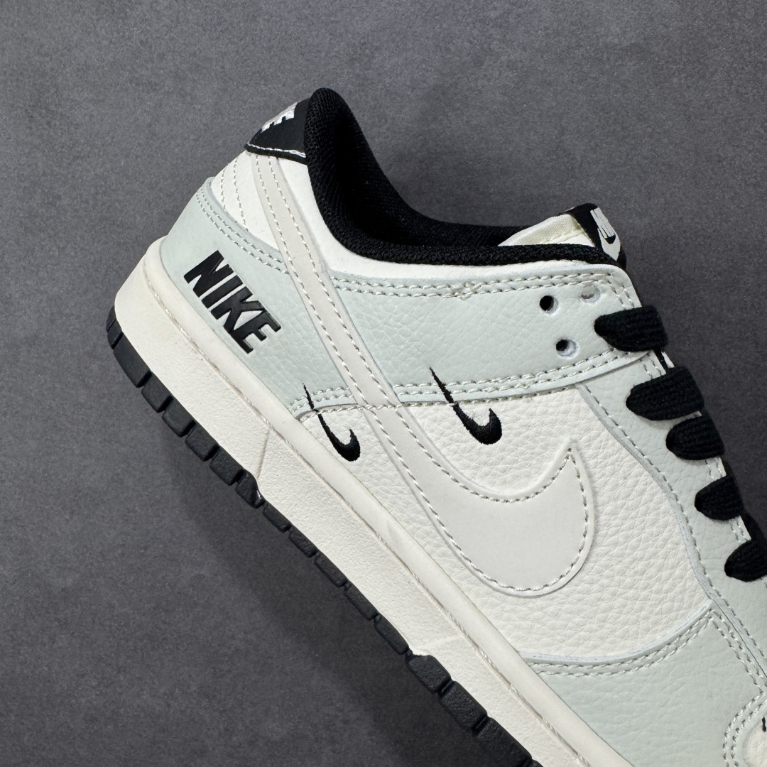 图片[6]-【定制版】Nike SB Dunk Low 联名 抹茶绿黑勾 周年高端定制 低帮休闲板鞋 JP1628-057  #定制鞋盒 大厂纯原品质出货 超高清洁度 皮料切割干净无任何毛边 细节完美   尺码：36 36.5 37.5 38 38.5 39 40 40.5 41 42 42.5 43 44 44.5 45 编码：HXSB330340-选品中心