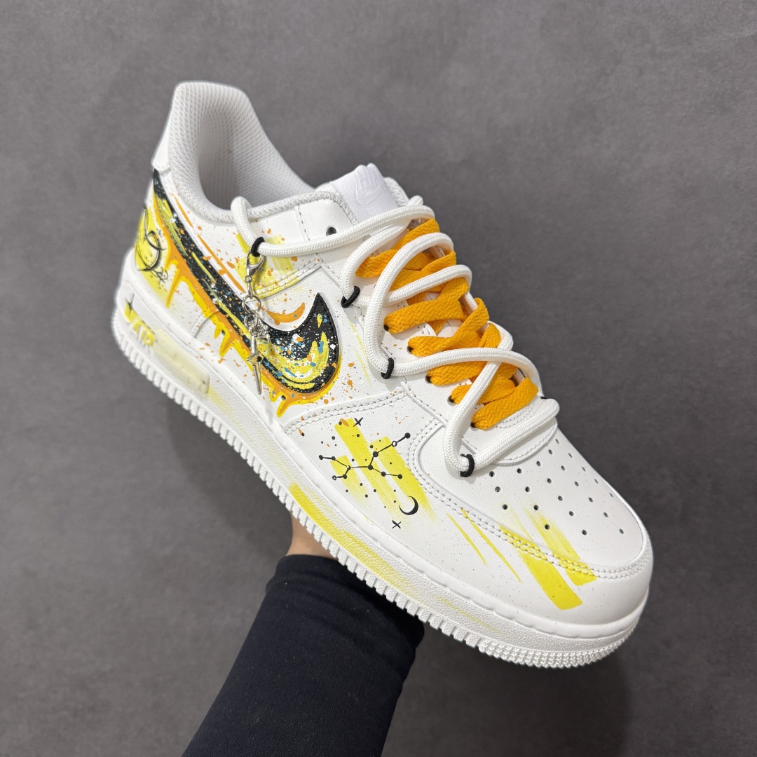图片[3]-【定制版】Nike Air Force 1 Low 07 新奇点十二星座系列 金牛座 原楦头原纸板 打造纯正低帮空军版型 专注外贸渠道 全掌内置蜂窝气垫 原盒配件 原厂中底钢印、拉帮完美 货号：星座420-520 尺码：36 36.5 37.5 38 38.5 39 40 40.5 41 42 42.5 43 44 44.5 45-选品中心