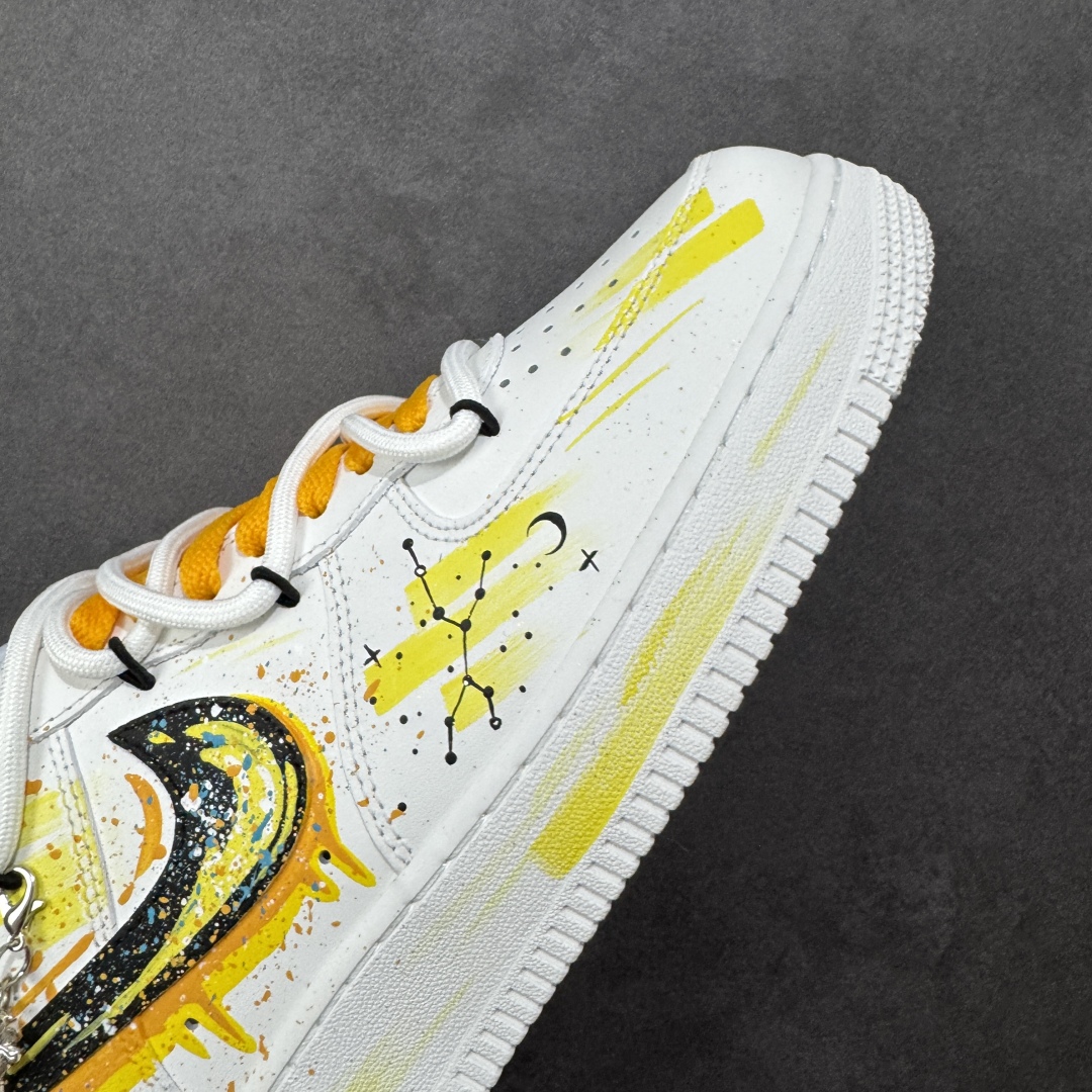 图片[5]-【定制版】Nike Air Force 1 Low 07 新奇点十二星座系列 金牛座 原楦头原纸板 打造纯正低帮空军版型 专注外贸渠道 全掌内置蜂窝气垫 原盒配件 原厂中底钢印、拉帮完美 货号：星座420-520 尺码：36 36.5 37.5 38 38.5 39 40 40.5 41 42 42.5 43 44 44.5 45-选品中心