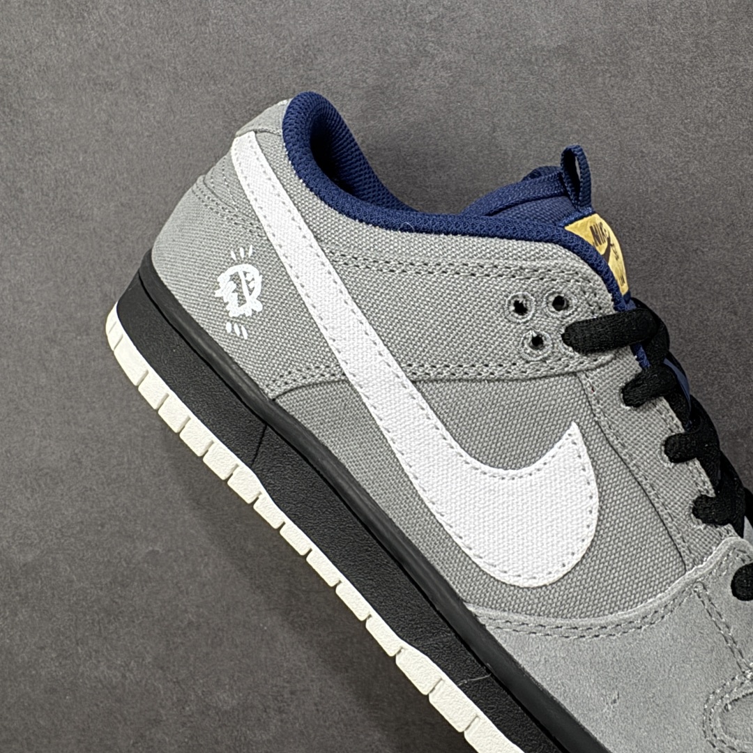 图片[6]-【定制版】Nike Dunk SB Dunk Low 联名灰蓝色低帮休闲滑板鞋 超高清洁度 全鞋零毛边皮料切割 全套原楦原模倾力打造完美版型 尺码：36 36.5 37.5 38 38.5 39 40 40.5 41 42 42.5 43 44 44.5 45 46 编码：YBB260270-选品中心