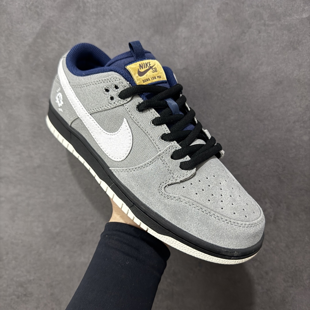 图片[3]-【定制版】Nike Dunk SB Dunk Low 联名灰蓝色低帮休闲滑板鞋 超高清洁度 全鞋零毛边皮料切割 全套原楦原模倾力打造完美版型 尺码：36 36.5 37.5 38 38.5 39 40 40.5 41 42 42.5 43 44 44.5 45 46 编码：YBB260270-选品中心