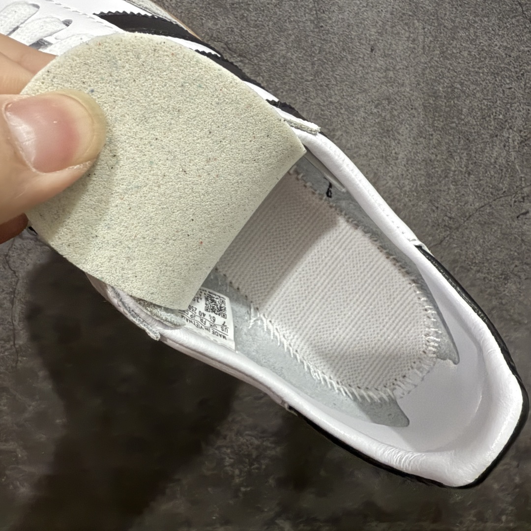 图片[8]-【正确版】Adidas Originals Samba Decon\”Cloud White\”桑巴超薄软皮版系列绅士德训足球风百搭低帮休闲运动板鞋“单层皮白黑升级底” 货号：IF0642 尺码：35.5-45-选品中心