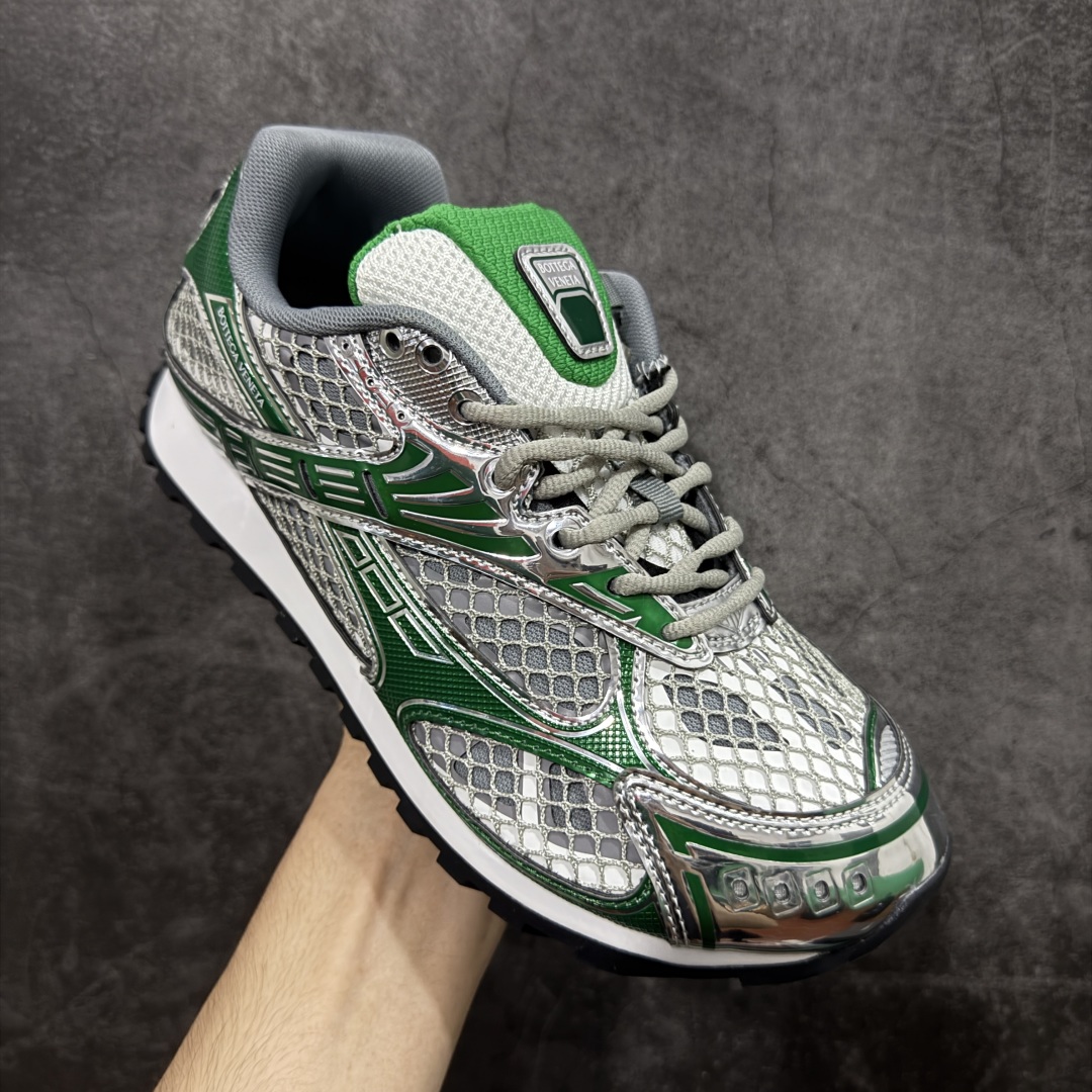 图片[3]-【纯原N版】宝缇嘉/葆蝶家-Bottega Veneta Orbit Lace-up Low Sneakers BV 轨道系列系带低帮透气舒适休闲运动鞋 可平替M版 配件包装基本一样 男女鞋原楦原纸版开发版 采用轻质科技菱形网布面料鞋面材质 内嵌透气网面贴合加厚PU缓震乳胶脚垫 外置防变形耐磨TPU橡胶大底❗️ 尺码：35-45-选品中心