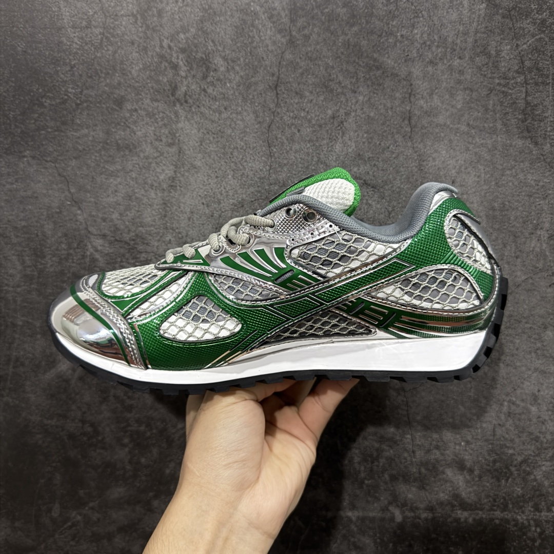 图片[2]-【纯原N版】宝缇嘉/葆蝶家-Bottega Veneta Orbit Lace-up Low Sneakers BV 轨道系列系带低帮透气舒适休闲运动鞋 可平替M版 配件包装基本一样 男女鞋原楦原纸版开发版 采用轻质科技菱形网布面料鞋面材质 内嵌透气网面贴合加厚PU缓震乳胶脚垫 外置防变形耐磨TPU橡胶大底❗️ 尺码：35-45-选品中心