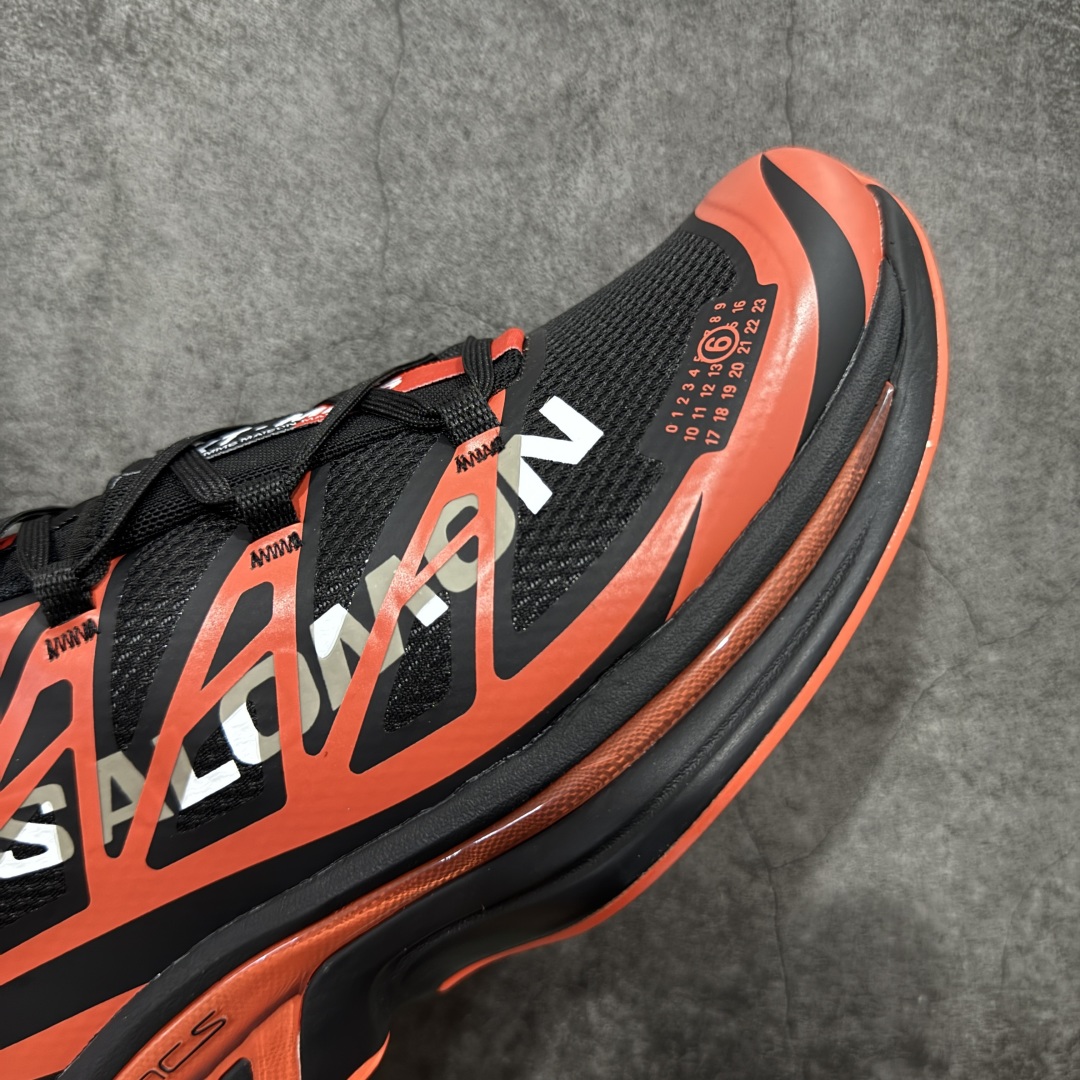图片[6]-【纯原版】 MM6 Maison Margiela x SALOMON 萨洛蒙 XT-6网布绒面革 舒适 低帮 生活休闲鞋 男女款 黑红 纯原外贸平台特供订单 全套原纸板楦头开发 原厂特供网布配套加持 确保原汁原味 完美呈现版型 原档数据独家私模五层组合大底 原装Ortholite轻量化鞋垫 原厂TPU锁扣 进口港宝加持 后跟自然饱满 还原公司包裹性 尺码： 36-45-选品中心