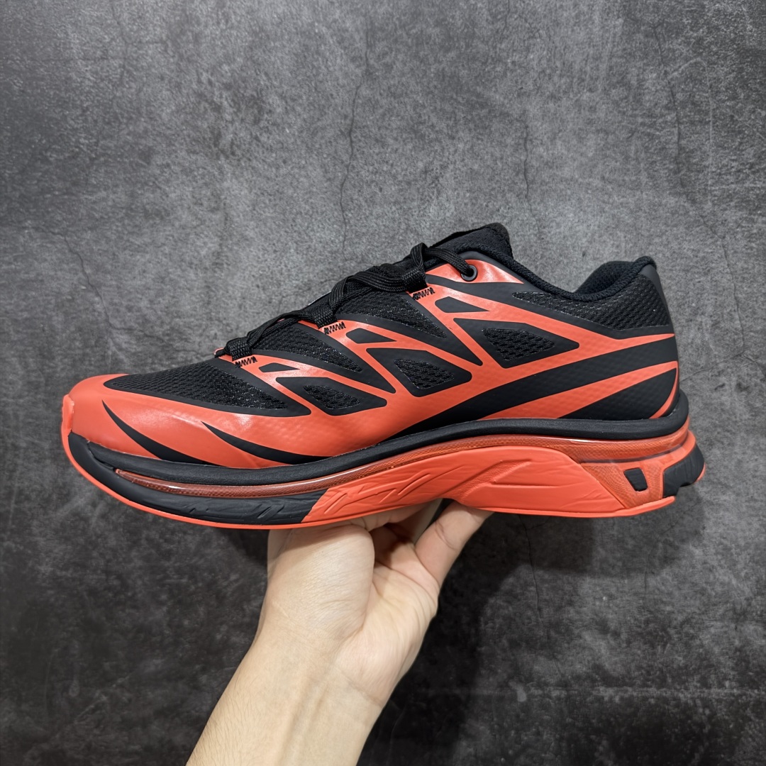 图片[2]-【纯原版】 MM6 Maison Margiela x SALOMON 萨洛蒙 XT-6网布绒面革 舒适 低帮 生活休闲鞋 男女款 黑红 纯原外贸平台特供订单 全套原纸板楦头开发 原厂特供网布配套加持 确保原汁原味 完美呈现版型 原档数据独家私模五层组合大底 原装Ortholite轻量化鞋垫 原厂TPU锁扣 进口港宝加持 后跟自然饱满 还原公司包裹性 尺码： 36-45-选品中心