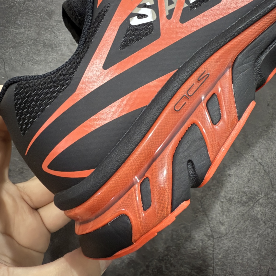 图片[3]-【纯原版】 MM6 Maison Margiela x SALOMON 萨洛蒙 XT-6网布绒面革 舒适 低帮 生活休闲鞋 男女款 黑红 纯原外贸平台特供订单 全套原纸板楦头开发 原厂特供网布配套加持 确保原汁原味 完美呈现版型 原档数据独家私模五层组合大底 原装Ortholite轻量化鞋垫 原厂TPU锁扣 进口港宝加持 后跟自然饱满 还原公司包裹性 尺码： 36-45-选品中心