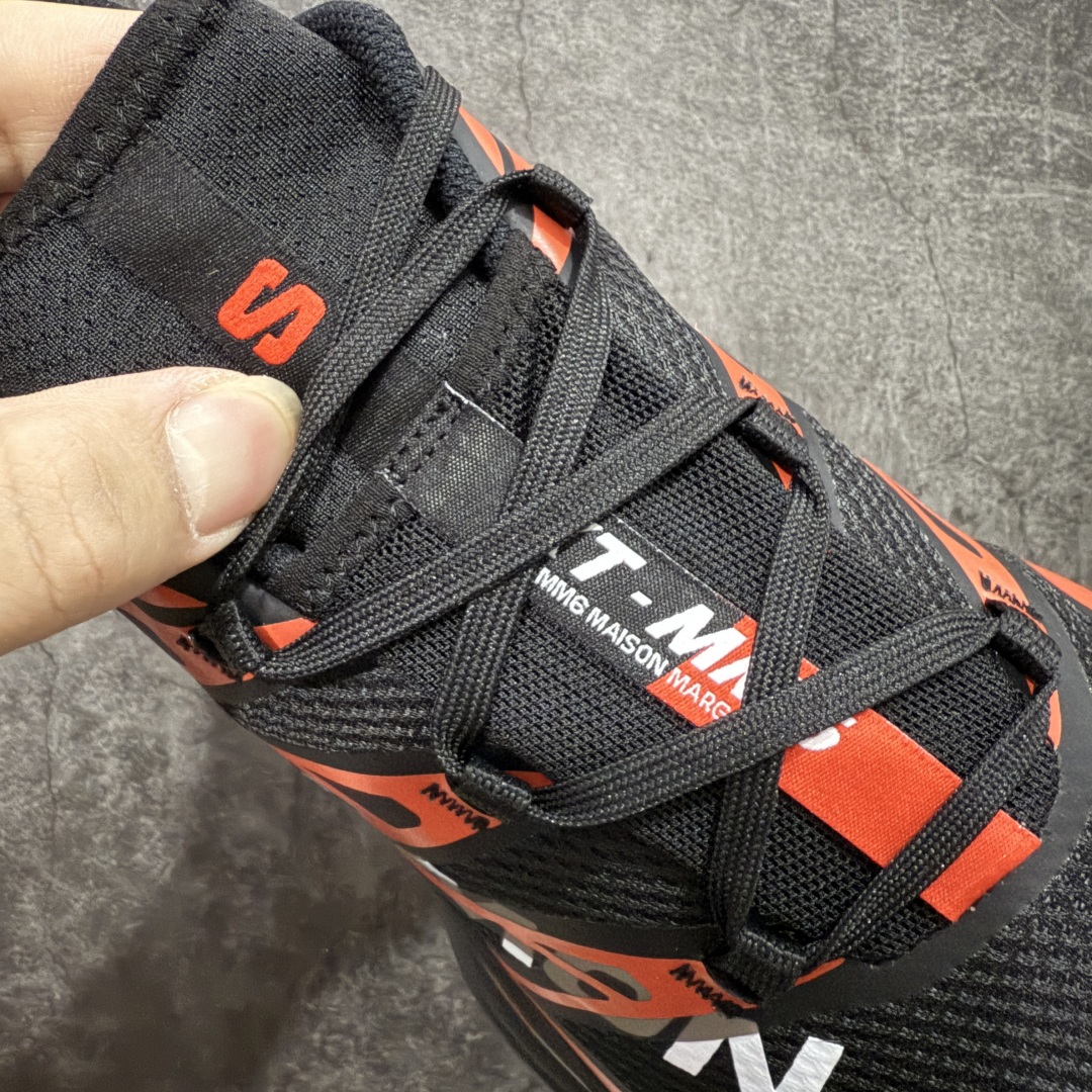 图片[6]-【纯原版】 MM6 Maison Margiela x SALOMON 萨洛蒙 XT-6网布绒面革 舒适 低帮 生活休闲鞋 男女款 黑红 纯原外贸平台特供订单 全套原纸板楦头开发 原厂特供网布配套加持 确保原汁原味 完美呈现版型 原档数据独家私模五层组合大底 原装Ortholite轻量化鞋垫 原厂TPU锁扣 进口港宝加持 后跟自然饱满 还原公司包裹性 尺码： 36-45-选品中心