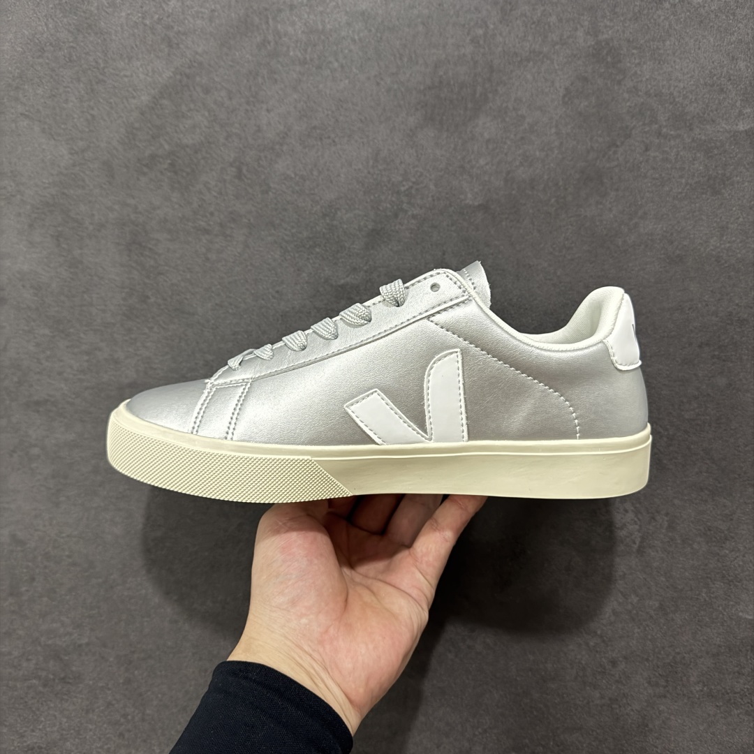 图片[2]-【纯原特价】小白鞋 Veja Campo Chrome Free Sneakers 坎波铬系列 经典时尚百搭休闲运动板鞋 货号：CP0502684 尺码：36 36.5 37 38 38.5 39 40 40.5 41 42 42.5 43 44 44.5 45 编码：YBB180190-选品中心