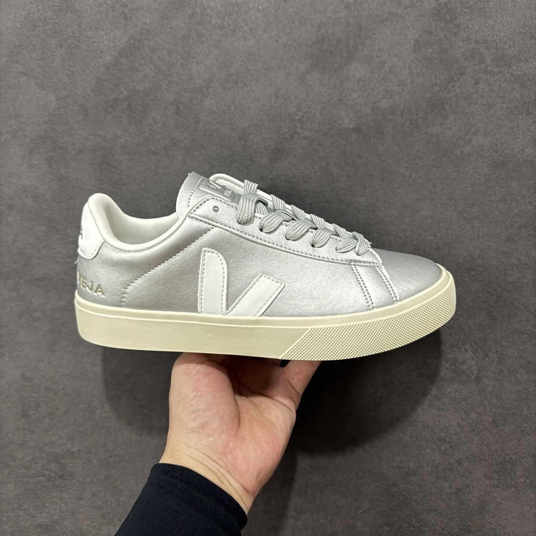 【纯原特价】小白鞋 Veja Campo Chrome Free Sneakers 坎波铬系列 经典时尚百搭休闲运动板鞋 货号:CP0502684 尺码:36 36.5 37 38 38.5 39 40 40.5 41 42 42.5 43 44 44.5 45 编码:YBB180190-选品中心