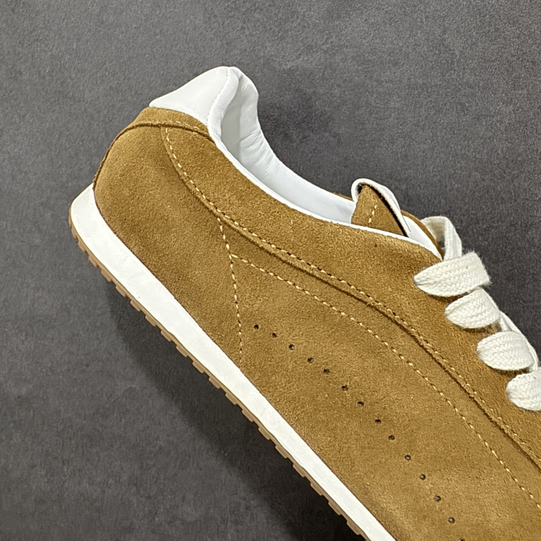 图片[6]-【公司级】Alo Yoga 最新爆款Sunset Sneaker系列 老钱风 系带 阿甘鞋 德训鞋 公司级高品质 舒适百搭 网布减震透气支撑耐磨低帮 私模打造 正确双层组合大底 头层翻毛皮料 内里垫脚透气网➕定制内增高 原版定制防滑橡胶大底 尺码：35 36 37 38 39 40 41 42 43 44 45-选品中心