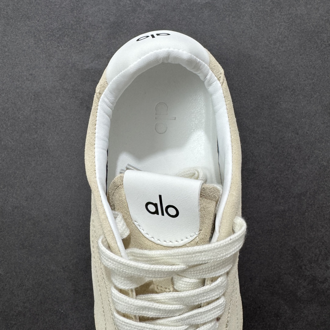 图片[7]-【公司级】Alo Yoga 最新爆款Sunset Sneaker系列 老钱风 系带 阿甘鞋 德训鞋 公司级高品质 舒适百搭 网布减震透气支撑耐磨低帮 私模打造 正确双层组合大底 头层翻毛皮料 内里垫脚透气网➕定制内增高 原版定制防滑橡胶大底 尺码：35 36 37 38 39 40 41 42 43 44 45-选品中心