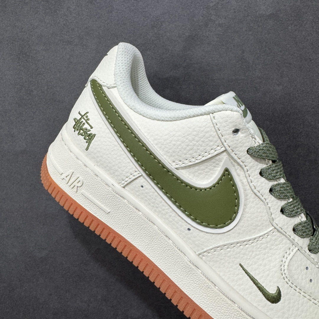 图片[6]-【定制版】Stussy x Nk Air Force 1’07 定制配色 斯图西联名 空军一号低帮经典低帮休闲百搭板鞋 定制鞋盒 大厂流水作业生产 超高清洁度 皮料切割干净无任何毛边 内置蜂窝气垫 细节完美 货号：XX3168-127  尺码：36 36.5 37.5 38 38.5 39 40 40.5 41 42 42.5 43 44 44.5 45 编码：HXSB310320-选品中心