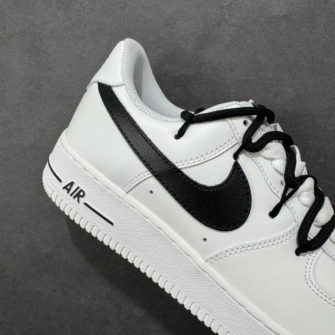 图片[6]-【定制版】Nike Air Force 1 Low 07 白黑绑带 原楦头原纸板 打造纯正低帮空军版型 全掌内置蜂窝气垫 原盒配件 原厂中底钢印、拉帮完美 货号：CW2288-111 尺码：36 36.5 37.5 38 38.5 39 40 40.5 41 42 42.5 43 44 44.5 45-选品中心