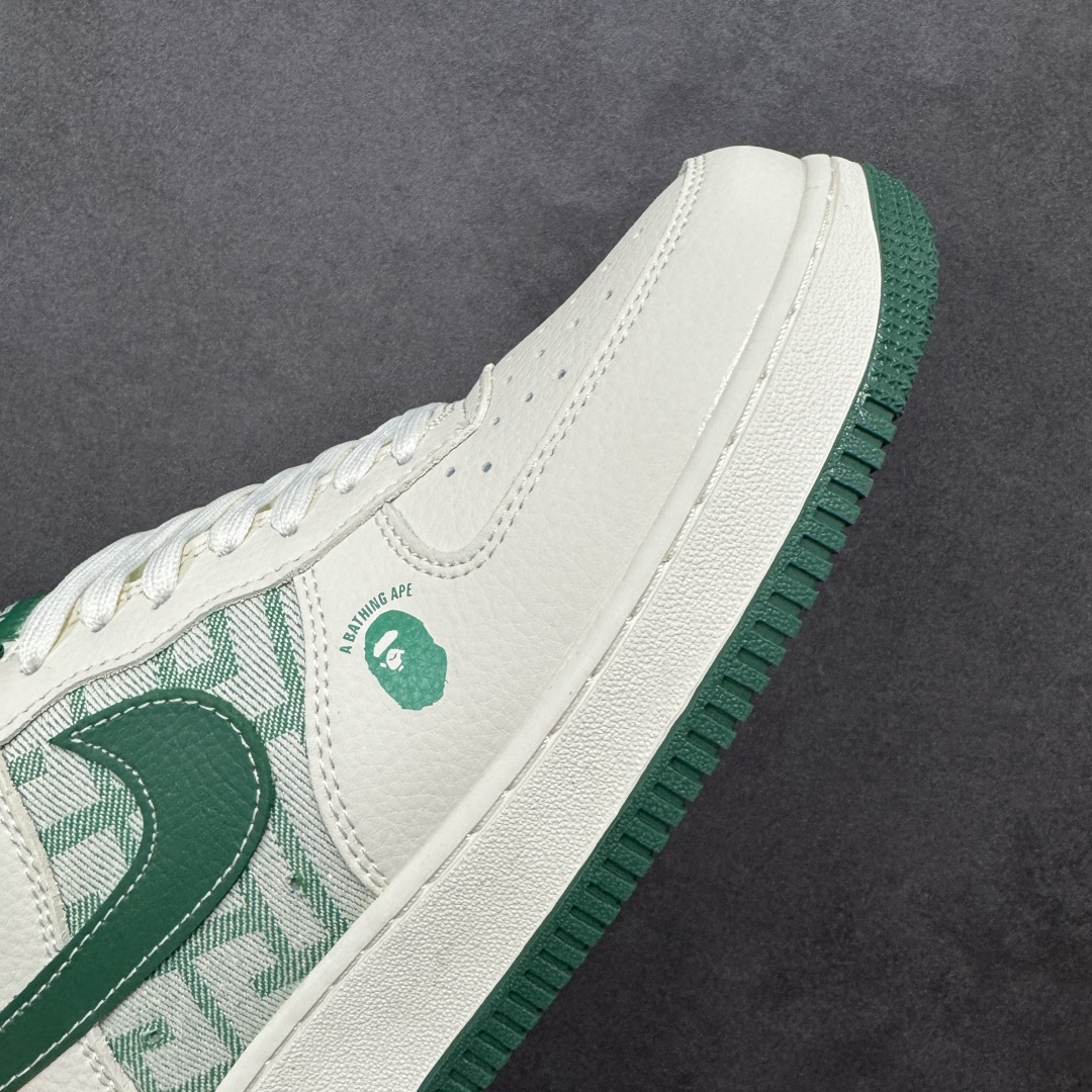 图片[5]-【定制版】Bape x Nk Air Force 1’07 定制配色 猿人头联名 空军一号低帮经典低帮休闲百搭板鞋 定制鞋盒 大厂流水作业生产 超高清洁度 皮料切割干净无任何毛边 内置蜂窝气垫 细节完美 货号：DK0188-089  尺码：36 36.5 37.5 38 38.5 39 40 40.5 41 42 42.5 43 44 44.5 45 编码：HXSB310320-选品中心