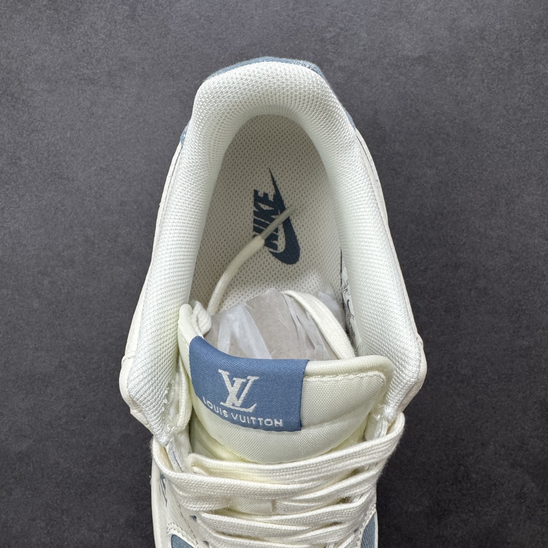 图片[7]-【定制版】Louis Vuitton x Nk Air Force 1’07 定制配色 Lv联名 空军一号低帮经典低帮休闲百搭板鞋 定制鞋盒 大厂流水作业生产 超高清洁度 皮料切割干净无任何毛边 内置蜂窝气垫 细节完美 货号：XD2588-606  尺码：36 36.5 37.5 38 38.5 39 40 40.5 41 42 42.5 43 44 44.5 45 编码：HXSB310320-选品中心