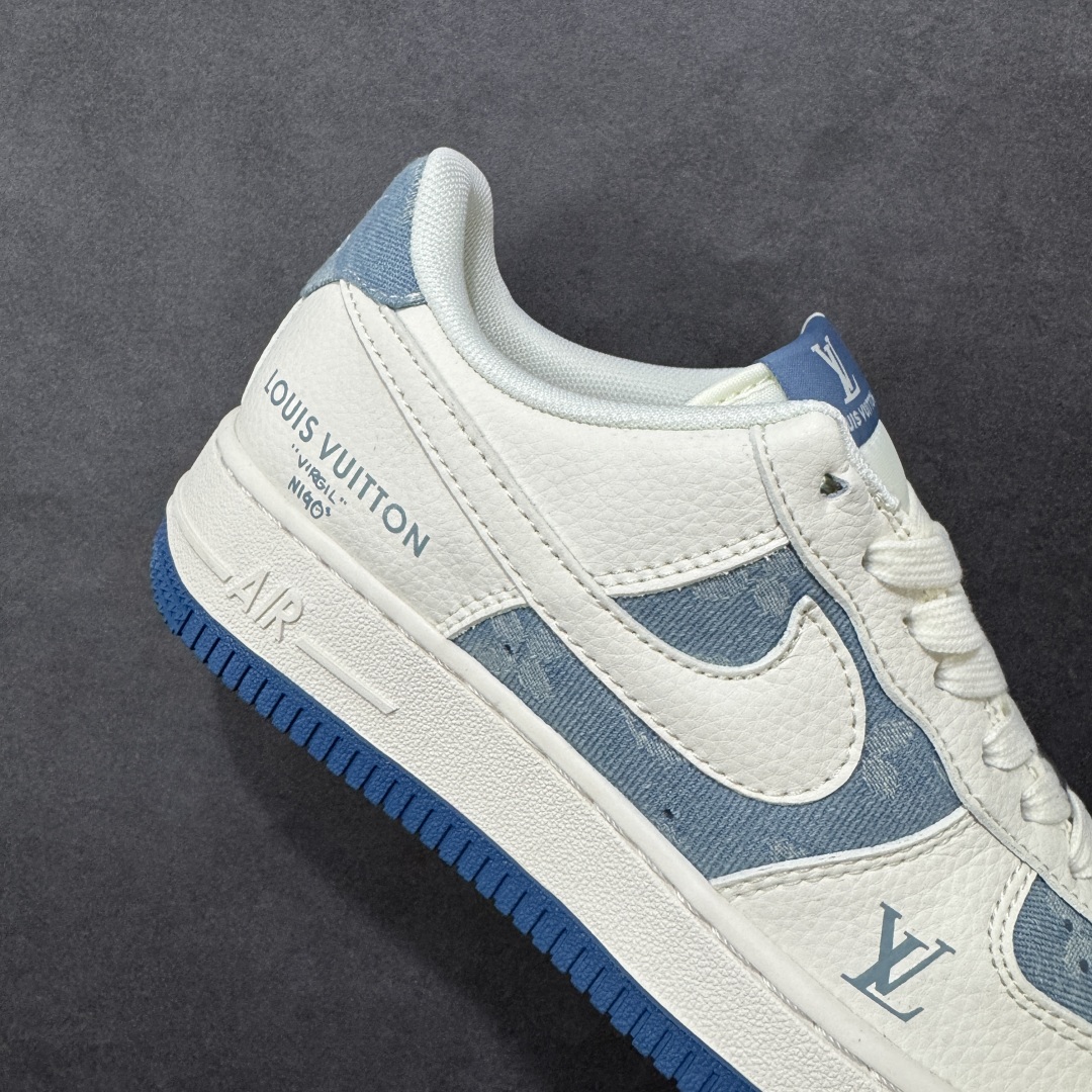 图片[6]-【定制版】Louis Vuitton x Nk Air Force 1’07 定制配色 Lv联名 空军一号低帮经典低帮休闲百搭板鞋 定制鞋盒 大厂流水作业生产 超高清洁度 皮料切割干净无任何毛边 内置蜂窝气垫 细节完美 货号：XD2588-606  尺码：36 36.5 37.5 38 38.5 39 40 40.5 41 42 42.5 43 44 44.5 45 编码：HXSB310320-选品中心