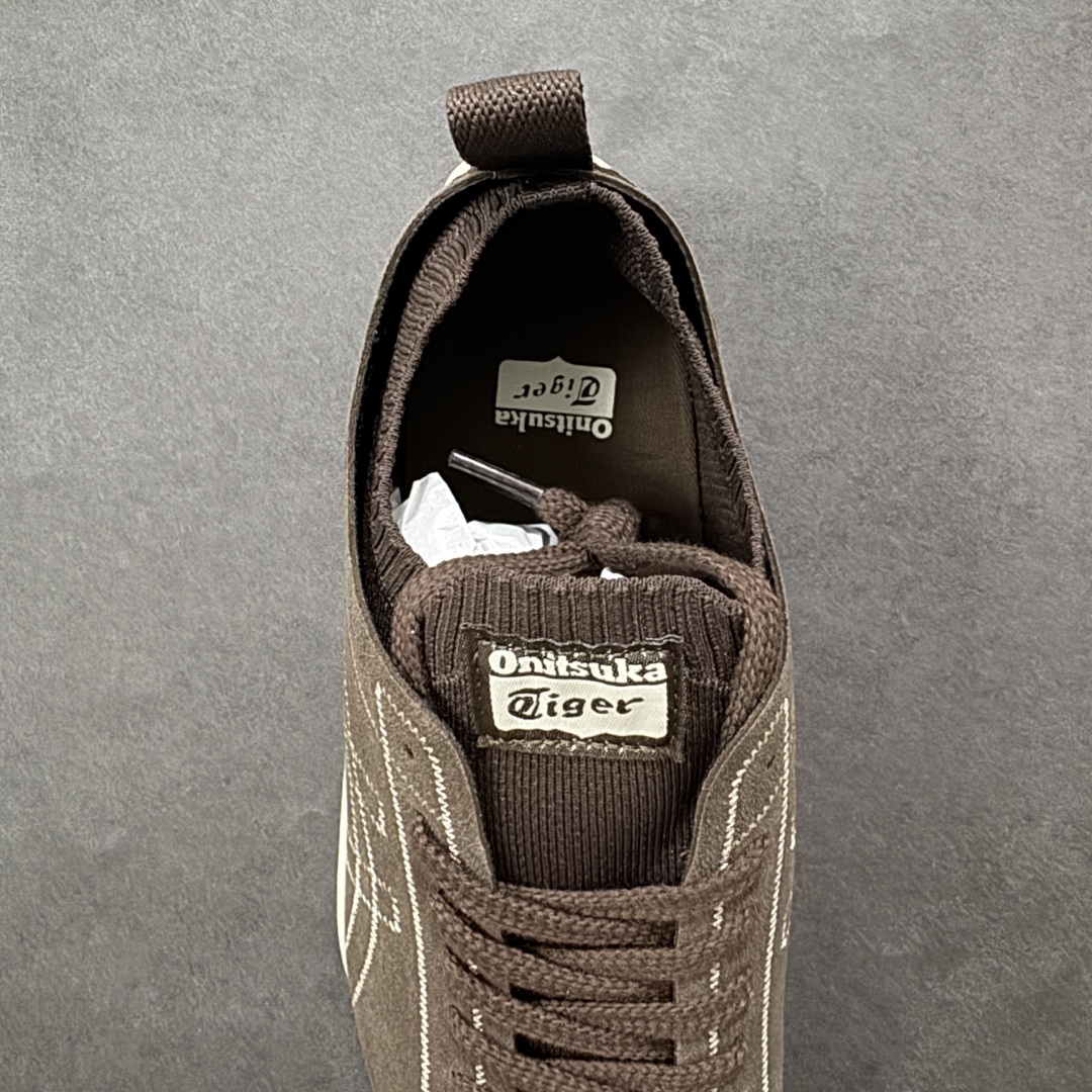 图片[7]-【公司级】亚瑟士 Onitsuka Tiger 鬼塚虎 SCLAW 鬼冢虎 轻便舒适 防滑耐磨透气支撑 低帮 生活休闲鞋 男女同款 复古美学极简风格，配色独具个性又超级好看。鞋口织物收口，经典鞋袜一体，明线设计标志性 logo，太亮眼啦！整体采用织物和柔软皮革拼接，时尚质感满满。关键是上脚舒服得不得了，巨好穿！不管是日常搭配还是运动，它都能完美胜任。 尺码：36-45含半码-选品中心