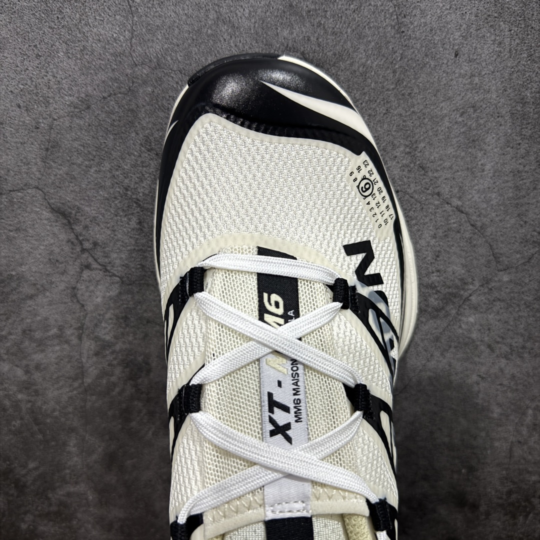 图片[5]-【纯原版】 MM6 Maison Margiela x SALOMON 萨洛蒙 XT-6网布绒面革 舒适 低帮 生活休闲鞋 男女款 白色 纯原外贸平台特供订单 全套原纸板楦头开发 原厂特供网布配套加持 确保原汁原味 完美呈现版型 原档数据独家私模五层组合大底 原装Ortholite轻量化鞋垫 原厂TPU锁扣 进口港宝加持 后跟自然饱满 还原公司包裹性 尺码： 36-45-选品中心