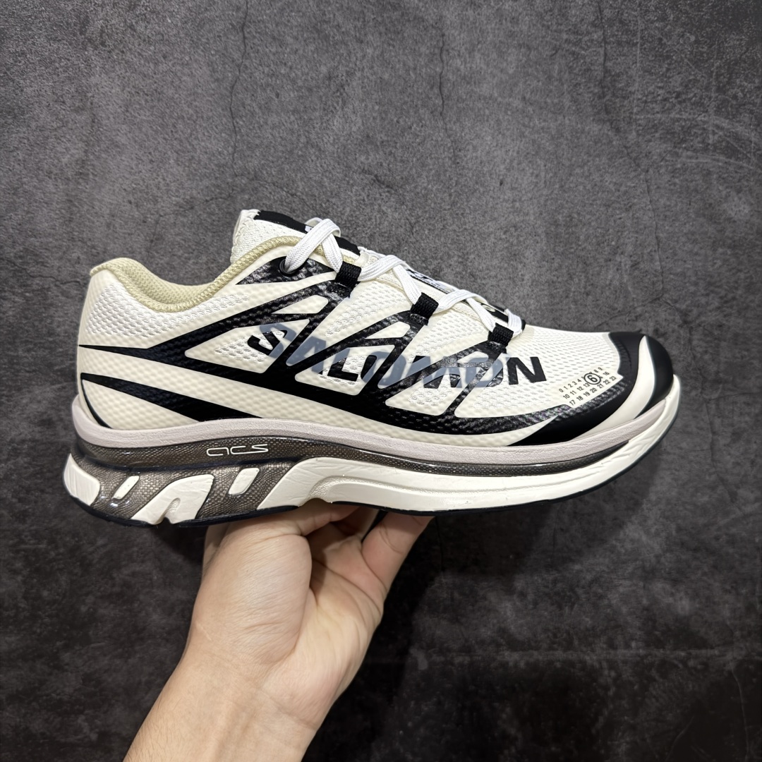 【纯原版】 MM6 Maison Margiela x SALOMON 萨洛蒙 XT-6网布绒面革 舒适 低帮 生活休闲鞋 男女款 白色 纯原外贸平台特供订单 全套原纸板楦头开发 原厂特供网布配套加持 确保原汁原味 完美呈现版型 原档数据独家私模五层组合大底 原装Ortholite轻量化鞋垫 原厂TPU锁扣 进口港宝加持 后跟自然饱满 还原公司包裹性 尺码: 36-45-选品中心