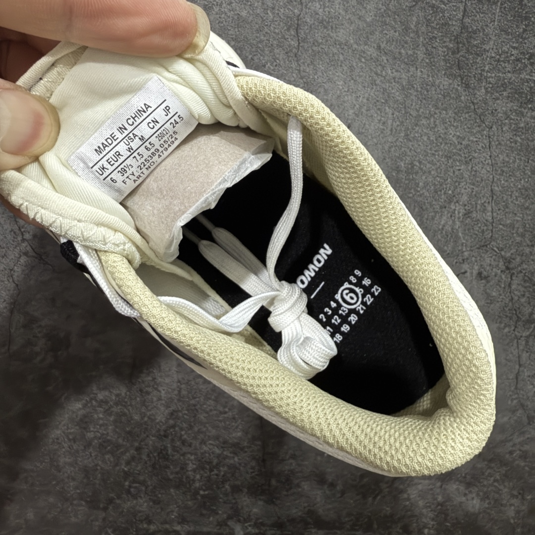 图片[7]-【纯原版】 MM6 Maison Margiela x SALOMON 萨洛蒙 XT-6网布绒面革 舒适 低帮 生活休闲鞋 男女款 白色 纯原外贸平台特供订单 全套原纸板楦头开发 原厂特供网布配套加持 确保原汁原味 完美呈现版型 原档数据独家私模五层组合大底 原装Ortholite轻量化鞋垫 原厂TPU锁扣 进口港宝加持 后跟自然饱满 还原公司包裹性 尺码： 36-45-选品中心