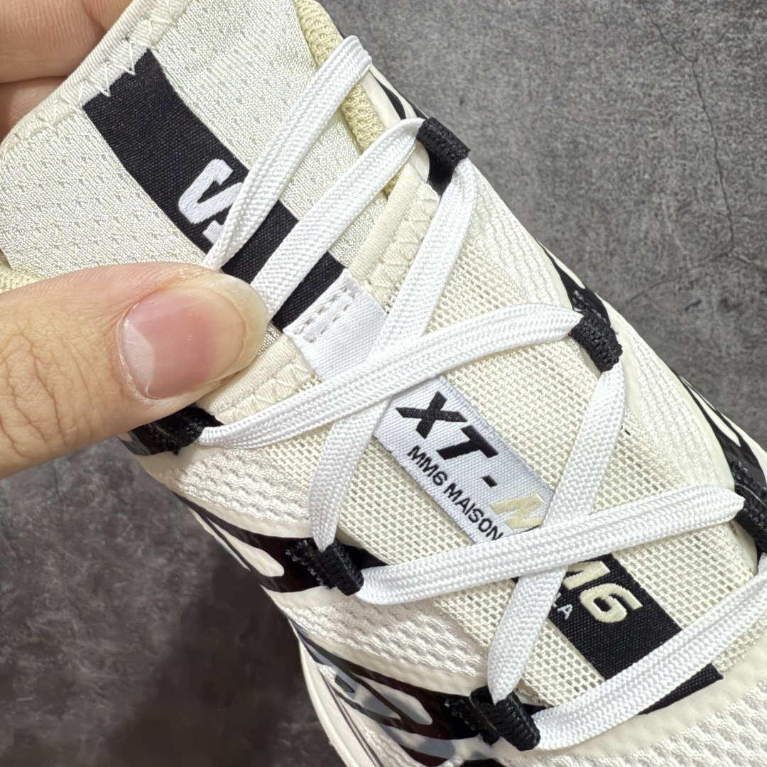 图片[6]-【纯原版】 MM6 Maison Margiela x SALOMON 萨洛蒙 XT-6网布绒面革 舒适 低帮 生活休闲鞋 男女款 白色 纯原外贸平台特供订单 全套原纸板楦头开发 原厂特供网布配套加持 确保原汁原味 完美呈现版型 原档数据独家私模五层组合大底 原装Ortholite轻量化鞋垫 原厂TPU锁扣 进口港宝加持 后跟自然饱满 还原公司包裹性 尺码： 36-45-选品中心