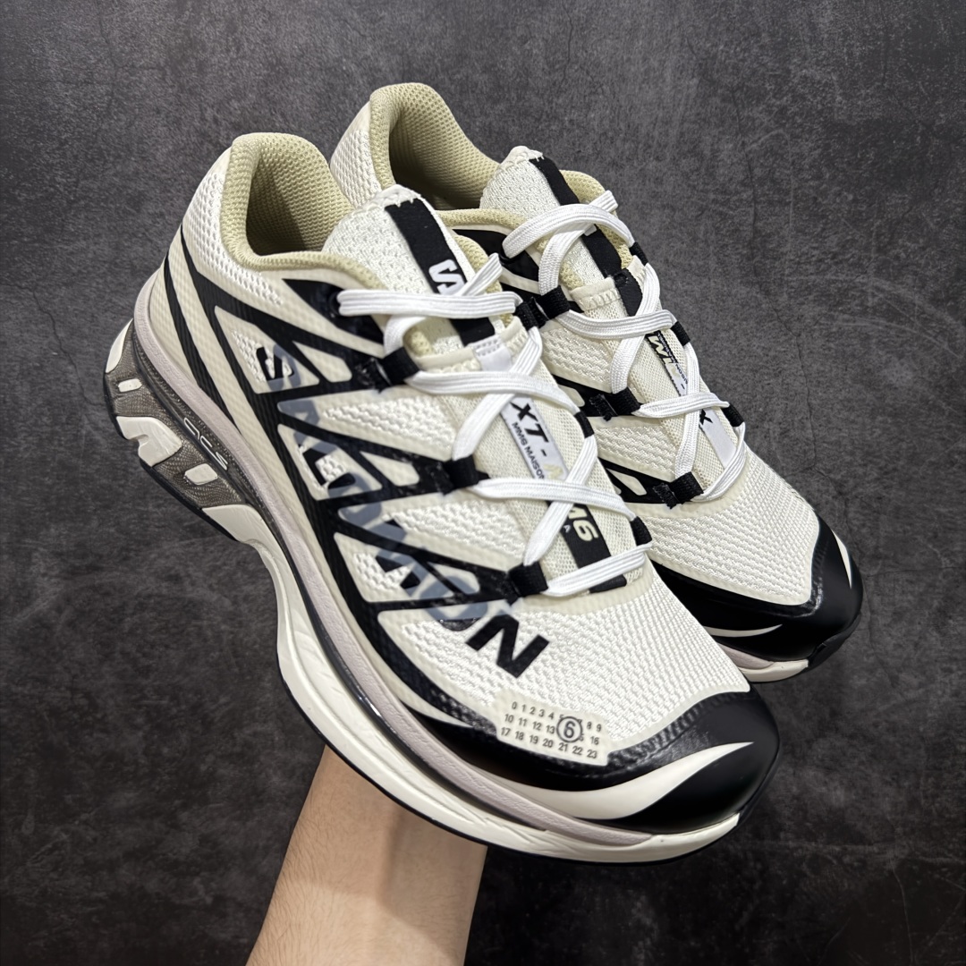 【纯原版】 MM6 Maison Margiela x SALOMON 萨洛蒙 XT-6网布绒面革 舒适 低帮 生活休闲鞋 男女款 白色 纯原外贸平台特供订单 全套原纸板楦头开发 原厂特供网布配套加持 确保原汁原味 完美呈现版型 原档数据独家私模五层组合大底 原装Ortholite轻量化鞋垫 原厂TPU锁扣 进口港宝加持 后跟自然饱满 还原公司包裹性 尺码: 36-45-选品中心