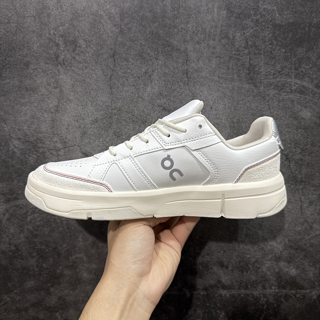 图片[2]-【公司级】THE Roger Clubhouse 复古单品 费德勒 x On 昂跑 减震舒适板鞋 #鞋款以网球为灵感的运动休闲鞋，大胆的复古外观与革新科技融合，助力运动生活的活力探索，让你尽享全天候舒适；多层叠加的环保人造皮革打造富有质感的鞋面，结合缝线、透气孔细节，体现恰到好处的复古美学。多款配色打破网球场的固有规则，带来焕然一新的视觉享受 货号：3MF10541534 尺码：36 37.5 38 39 40 41 42 43 44 45 编码：AYB230240-选品中心