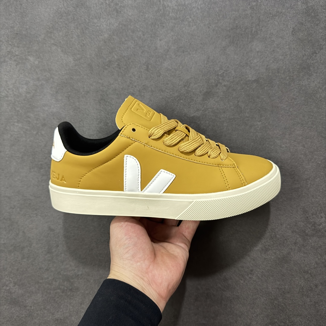 【公司级】小白鞋 Veja Campo Chrome Free Sneakers 坎波铬系列 经典时尚百搭休闲运动板鞋 尺码:36-40 编码:MKB190200-选品中心