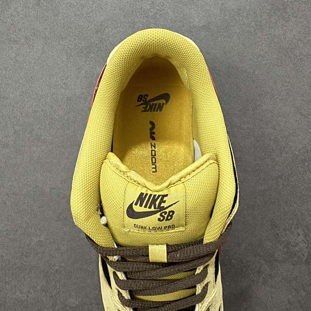 图片[7]-【公司级】NK SB Dunk Low Supreme 黄黑红 BQ6817-204 原盒原配 正确耐磨橡胶大底 超高清洁度 全鞋零毛边皮料切割 全套原楦原模倾力打造完美版型 尺码：36 36.5 37.5 38 38.5 39 40 40.5 41 42 42.5 43 44 44.5 45 46-选品中心