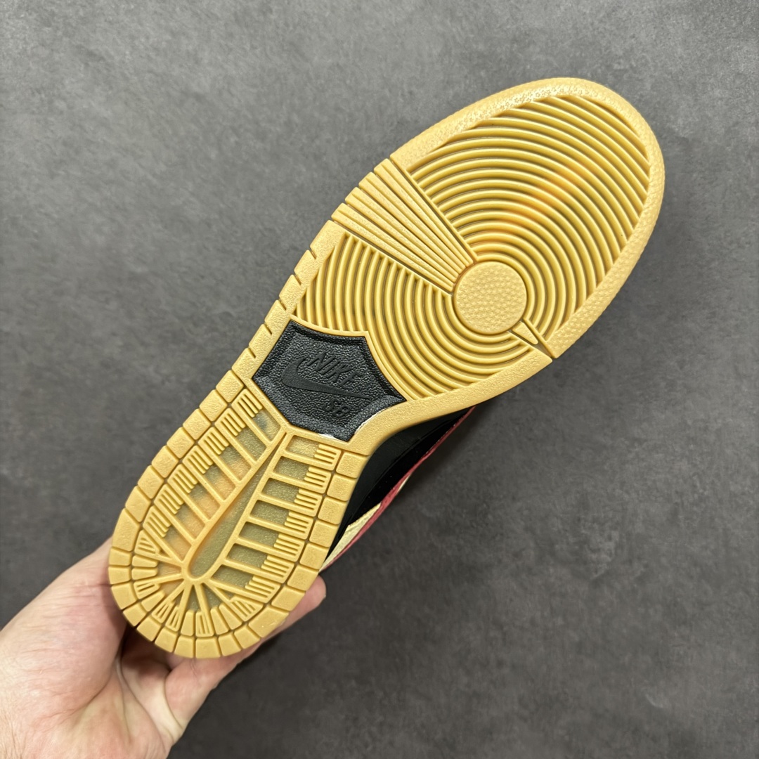 图片[9]-【公司级】NK SB Dunk Low Supreme 黄黑红 BQ6817-204 原盒原配 正确耐磨橡胶大底 超高清洁度 全鞋零毛边皮料切割 全套原楦原模倾力打造完美版型 尺码：36 36.5 37.5 38 38.5 39 40 40.5 41 42 42.5 43 44 44.5 45 46-选品中心