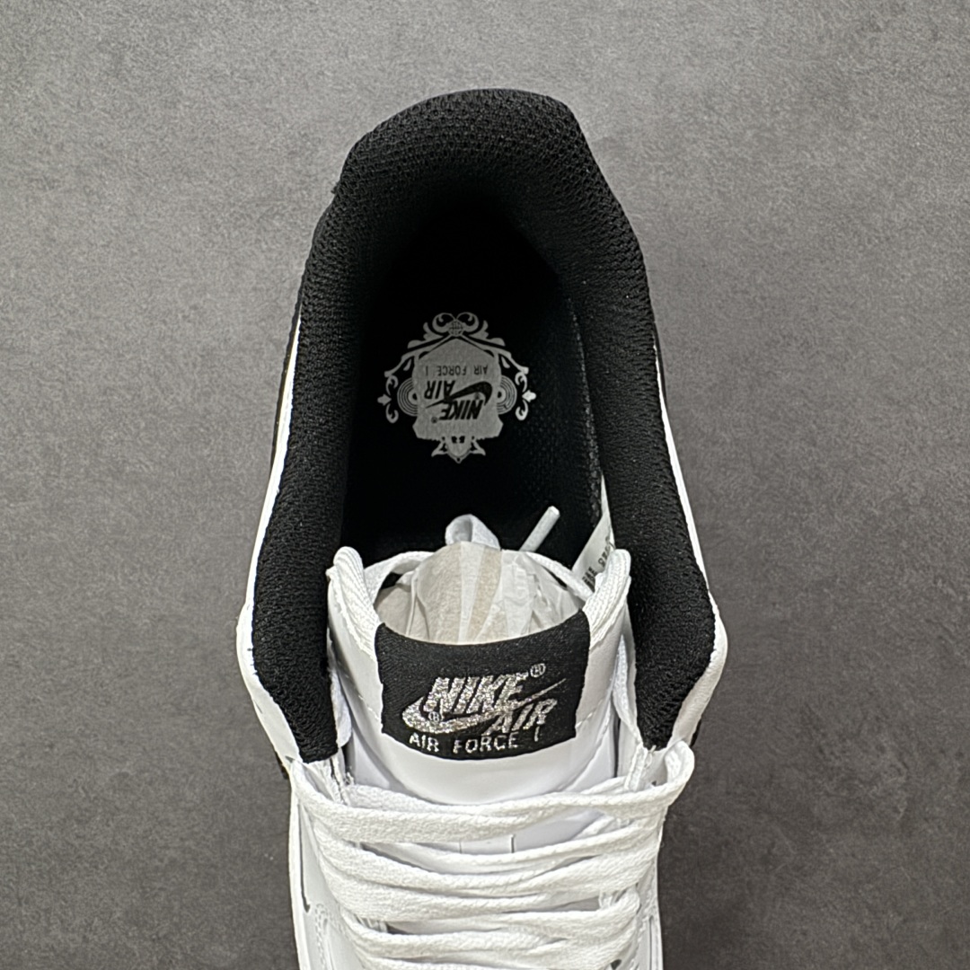 图片[7]-【定制版】Nike Air Force 1\’07 Low 黑银小勾 空军一号低帮休闲板鞋  #定制皮料 原厂3D打印 定制鞋盒 原楦原纸板 纯正空军版型 内置全掌气垫 货号：ZH0316-109  尺码：36 36.5 37.5 38 38.5 39 40 40.5 41 42 42.5 43 44 44.5 45 编码：HXSA310320-选品中心