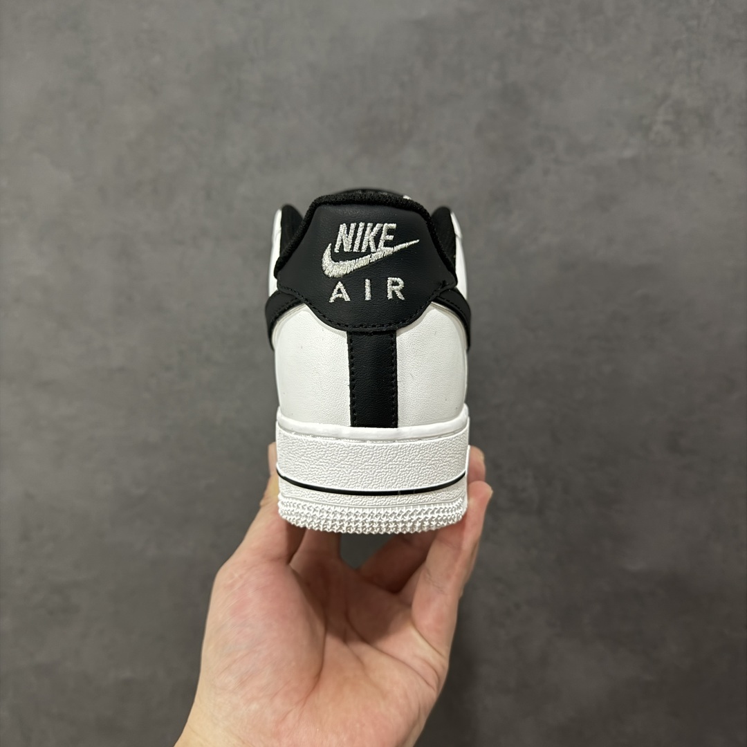 图片[4]-【定制版】Nike Air Force 1\’07 Low 黑银小勾 空军一号低帮休闲板鞋  #定制皮料 原厂3D打印 定制鞋盒 原楦原纸板 纯正空军版型 内置全掌气垫 货号：ZH0316-109  尺码：36 36.5 37.5 38 38.5 39 40 40.5 41 42 42.5 43 44 44.5 45 编码：HXSA310320-选品中心