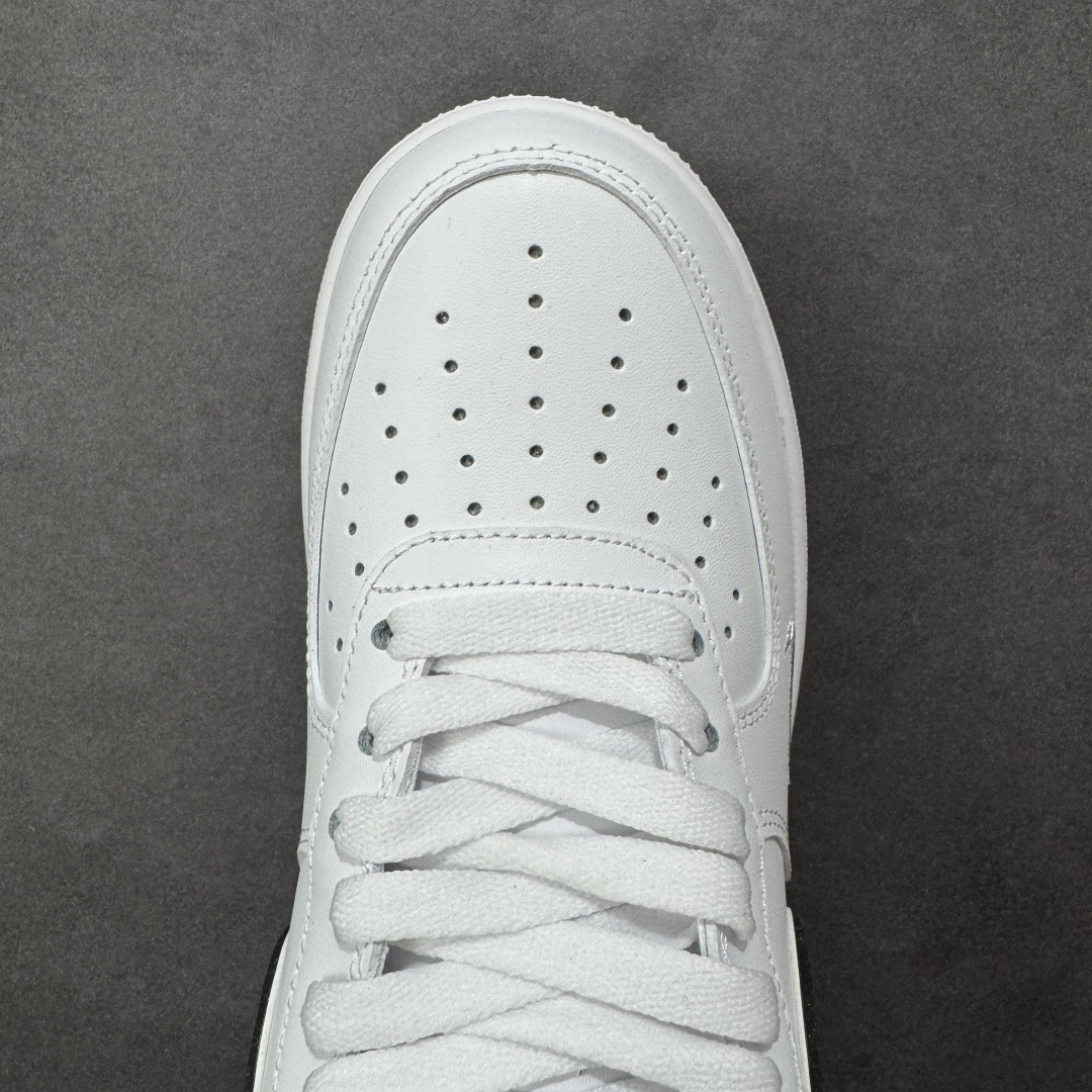 图片[8]-【定制版】Nike Air Force 1\’07 Low 黑银小勾 空军一号低帮休闲板鞋  #定制皮料 原厂3D打印 定制鞋盒 原楦原纸板 纯正空军版型 内置全掌气垫 货号：ZH0316-109  尺码：36 36.5 37.5 38 38.5 39 40 40.5 41 42 42.5 43 44 44.5 45 编码：HXSA310320-选品中心