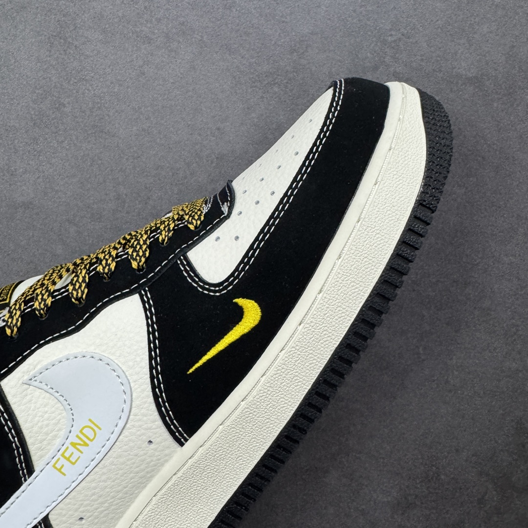 图片[5]-【定制版】Nike Air Force 1\’07 Low 芬迪联名 黑猫 空军一号低帮休闲板鞋  #原楦头原纸板 原装鞋盒 定制五金配件 内置全掌气垫 原厂鞋底 货号：DX1888-099  尺码：36 36.5 37.5 38 38.5 39 40 40.5 41 42 42.5 43 44 44.5 45 编码：HXSA310320-选品中心