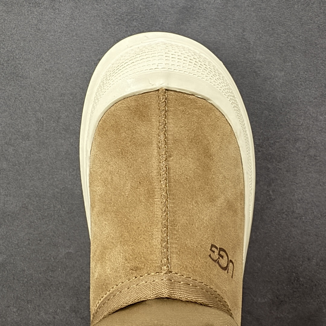 图片[8]-【SP顶级版】UGG 1144096 塔尔曼秋冬羊毛一体雪地靴 原代工厂隆丰A级真羊毛皮一体完全遵循正平正品，精选A级羊皮毛一体材质，内里毛绒如云朵般包裹双脚，白带恒温属性一寒锁温抗冻，股季透气排湿，让双脚时刻处于干爽舒适的状态，轻量化设计搭配柔韧鞋底，每一步都似踩在软垫上，再加上贴合足型的弧度与足跟支撑，无论是居家休憩,外出通勤还是日常跑腿，全天行走也无负担。 从经典高筒靴到简约拖鞋，从基础中性色到潮流设计，既能与牛仔裤、卫衣打造随性日常，也能搭配裙子、男女同款更能轻松适配情侣穿搭。 优质羊皮毛天生耐磨损，搭配扎实工艺与防水科技加持，能抵御日常磨损与雨雪侵袭。一双穿数年仍能保持柔软质感💪🏻 尺码：35-45-选品中心